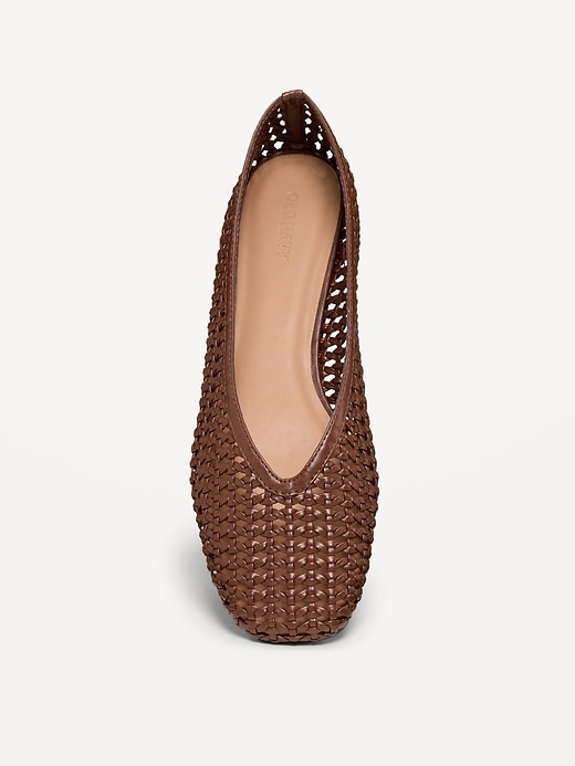 Image number 2 showing, Lattice Ballet Flats