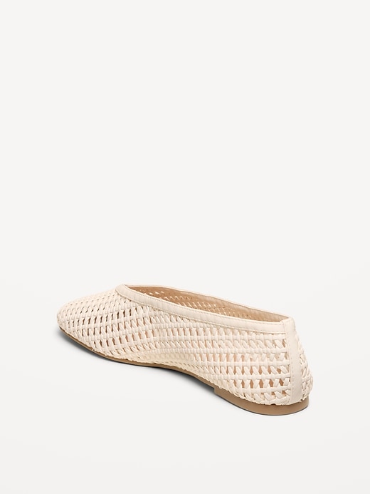 Image number 4 showing, Lattice Ballet Flats