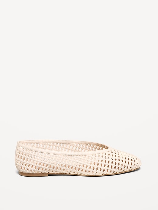 Image number 3 showing, Lattice Ballet Flats