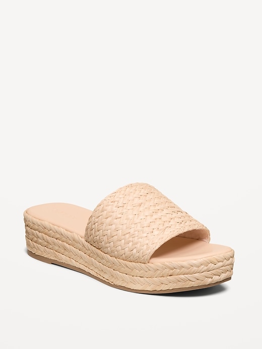 Image number 1 showing, Platform Espadrille Sandals