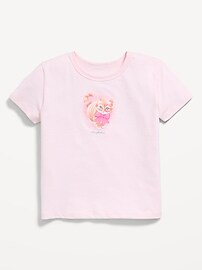 Image number 1 showing, Short-Sleeve Graphic T-Shirt for Girls