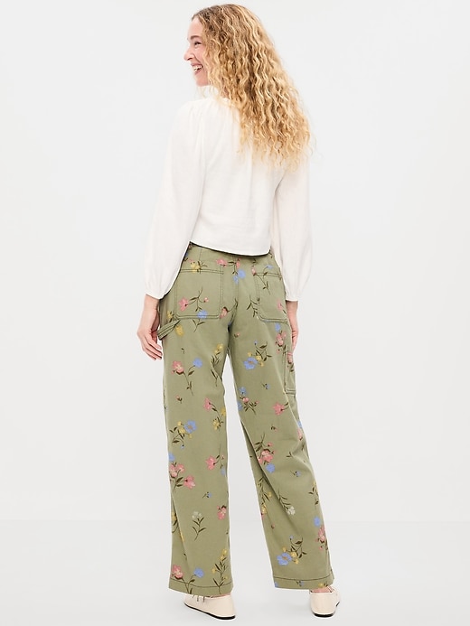 Image number 3 showing, High-Waisted Straight Ankle Pants