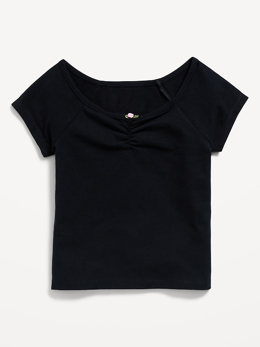 Image number 2 showing, Fitted Off-Shoulder Top for Girls