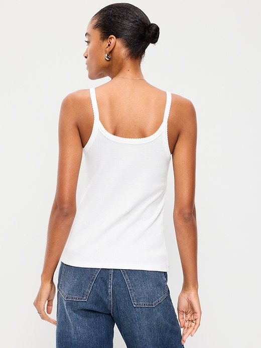 Image number 2 showing, Rib-Knit Cami Tank Top
