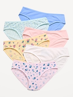 Bikini Underwear 6-Pack for Girls