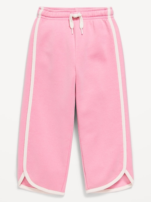 Image number 3 showing, Dolphin-Hem Cropped Sweatpants for Toddler Girls