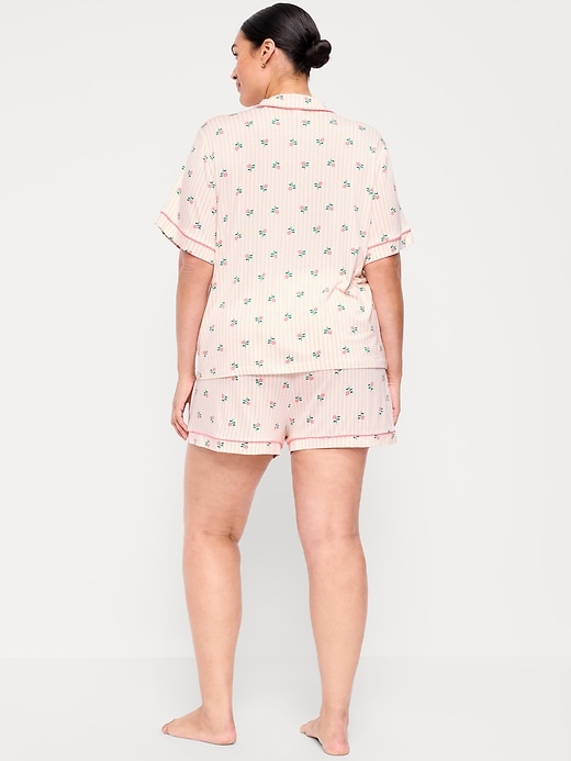 Image number 8 showing, Sunday Sleep Knit Jersey Short Set