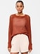 Seaside Cotton Open-Knit Raglan Sweater - image 2