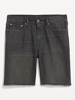 Slim Built-In Flex Jean Shorts-- 9-inch inseam