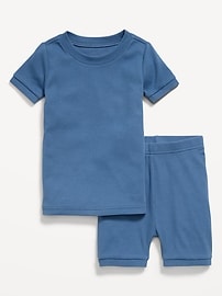 Image number 1 showing, Ribbed Snug-Fit Pajama Set for Toddler & Baby