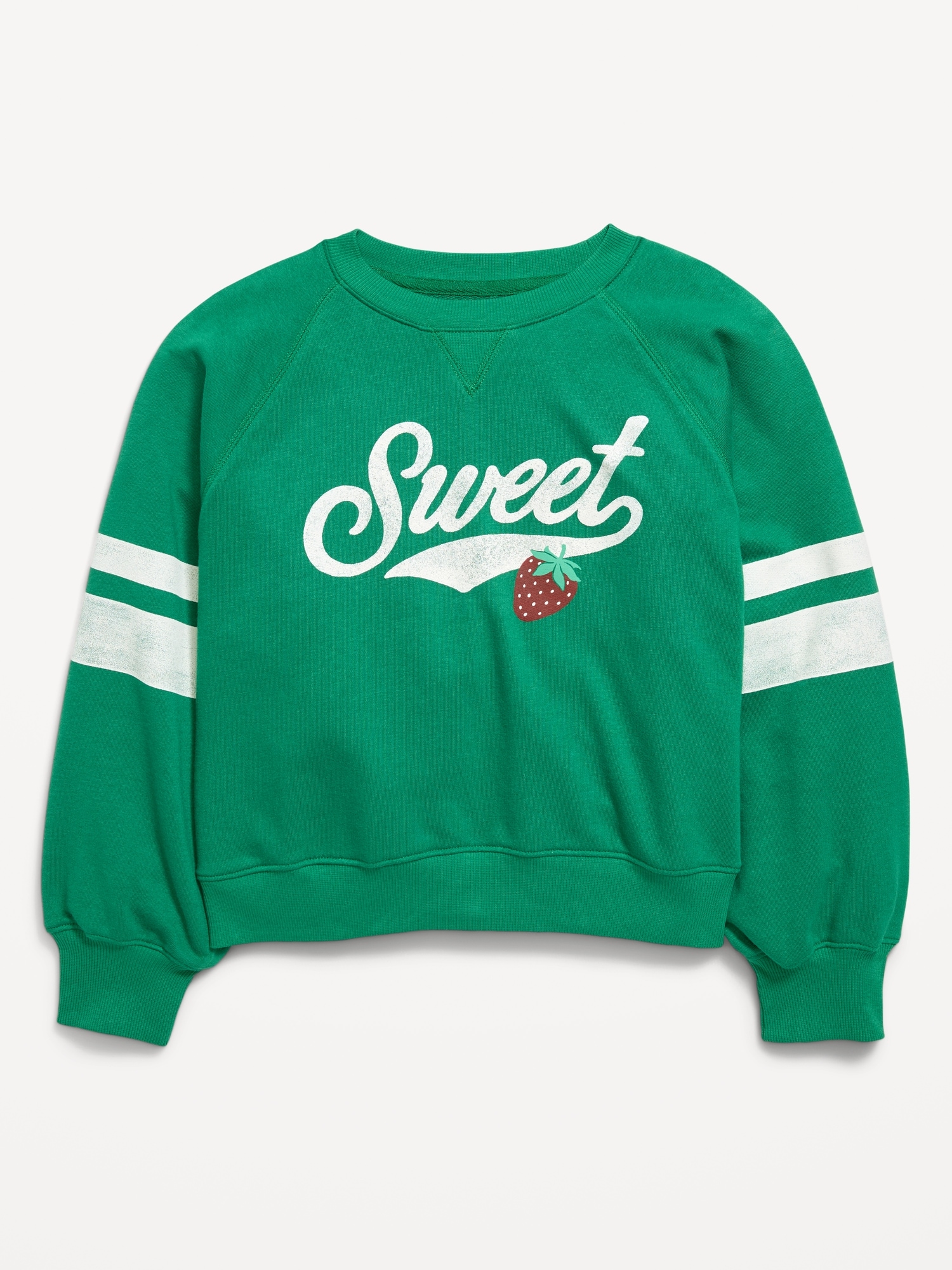 Long-Sleeve Graphic Sweatshirt for Girls