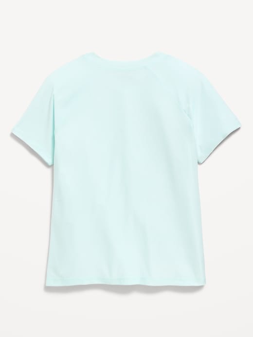 Image number 4 showing, CloudMotion Short-Sleeve T-Shirt for Girls