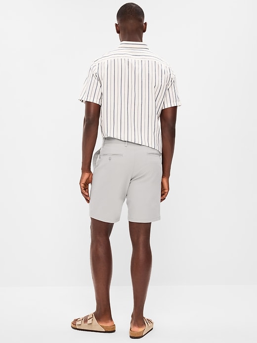 Image number 3 showing, Slim Built-In Flex Rotation Chino Shorts -- 8-inch inseam