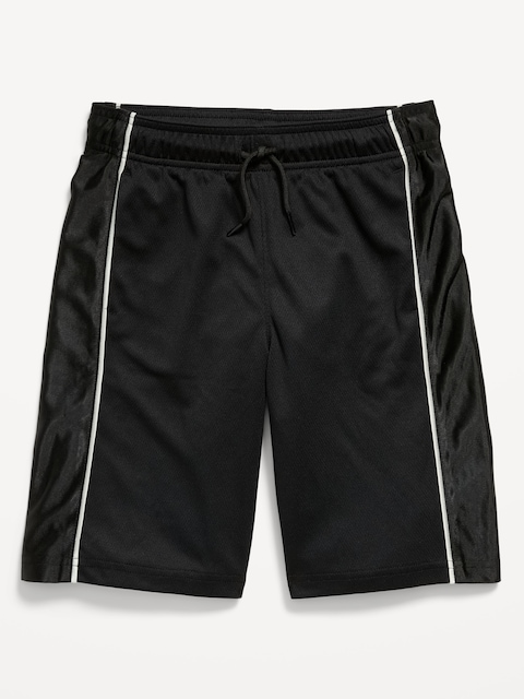 Below Knee Baggy Mesh Basketball Shorts for Boys