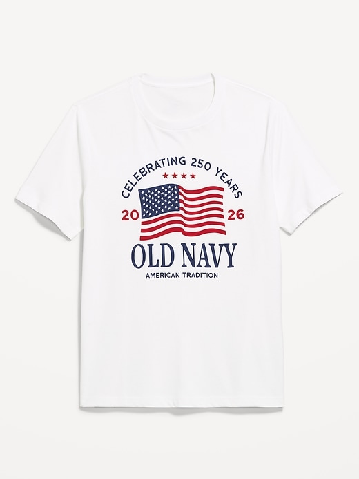 Image number 1 showing, Flag Graphic T-Shirt