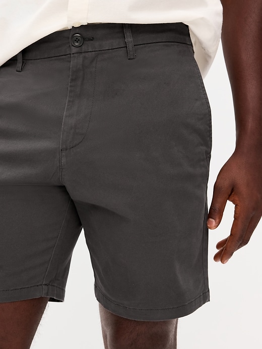 Image number 4 showing, Slim Built-In Flex Rotation Chino Shorts -- 8-inch inseam