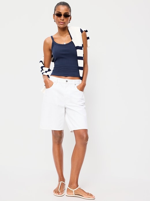 Image number 3 showing, Rib-Knit Cami Tank Top