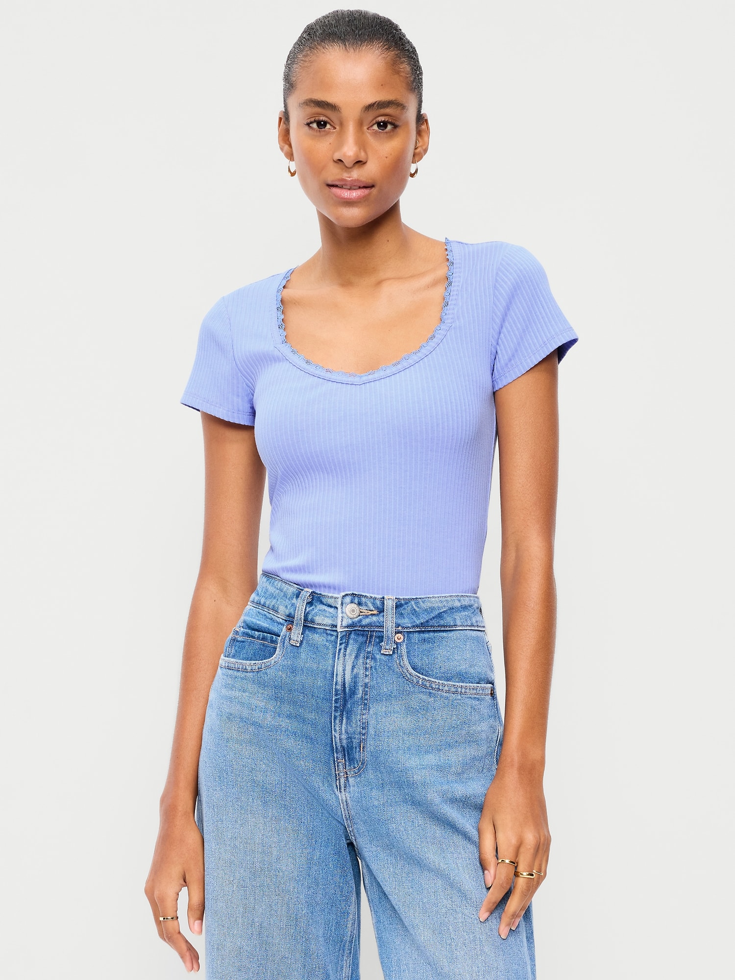 Stretch Lace Tops | Old Navy