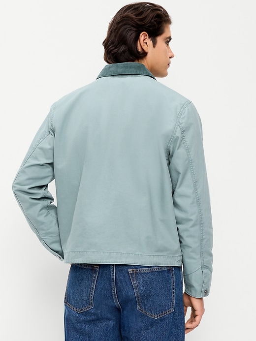 Image number 2 showing, Cropped Canvas Barn Jacket