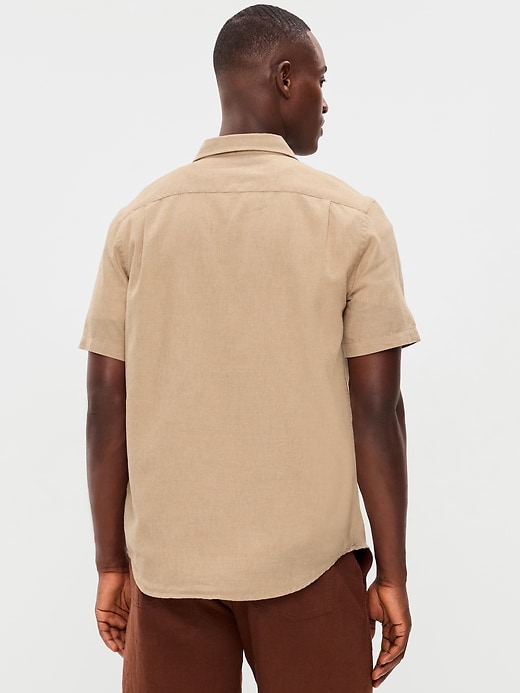 Image number 2 showing, Classic Fit Everyday Linen-Blend Shirt