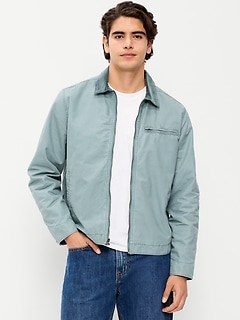 Cropped Canvas Barn Jacket