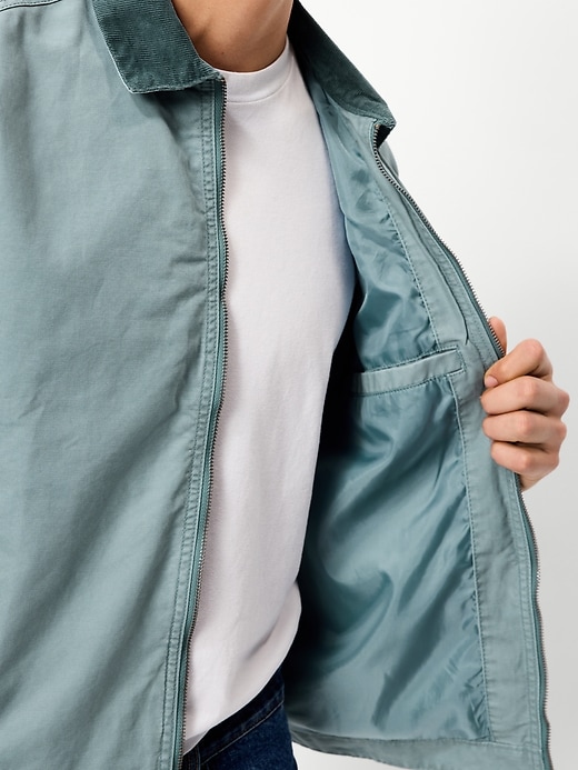 Image number 6 showing, Cropped Canvas Barn Jacket