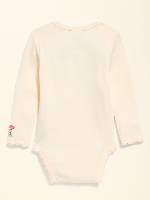 Image number 3 showing, Old Navy x Disney Winnie the Pooh Long-Sleeve Bodysuit for Baby