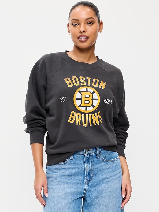 Image number 1 showing, NHL Crew-Neck Sweatshirt for Women