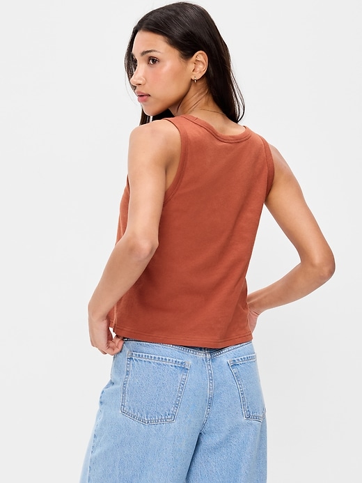 Image number 2 showing, Relaxed Scoop-Neck Tank Top
