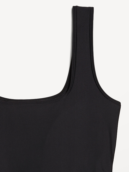 Image number 8 showing, Matte Side-Tie Swim Dress
