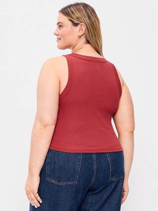 Image number 8 showing, Snug Crop Tank Top