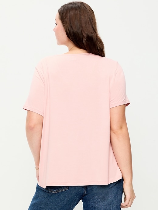 Image number 6 showing, Luxe V-Neck T-Shirt