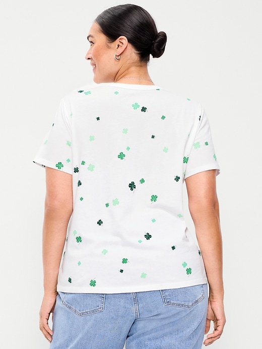 Image number 6 showing, EveryWear Crew-Neck Printed T-Shirt