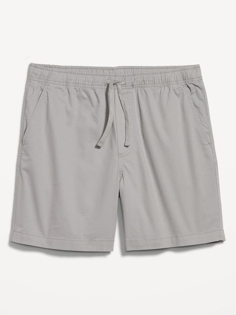 Twill Jogger Shorts -- 7-inch inseam