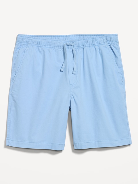 Twill Jogger Shorts -- 7-inch inseam