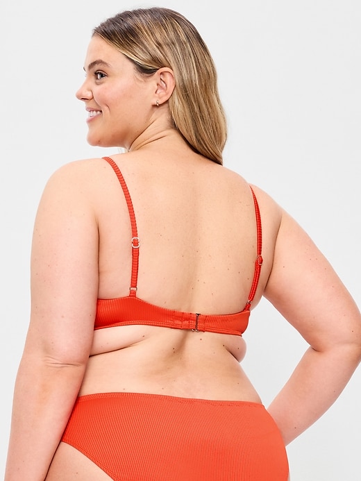 Image number 8 showing, Ribbed Bra Bikini Swim Top