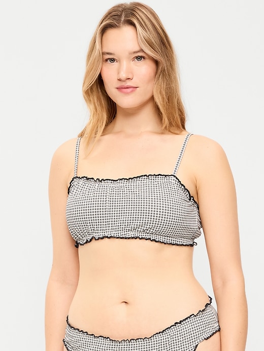 Image number 5 showing, Scoop-Neck Ruffle Swim Top