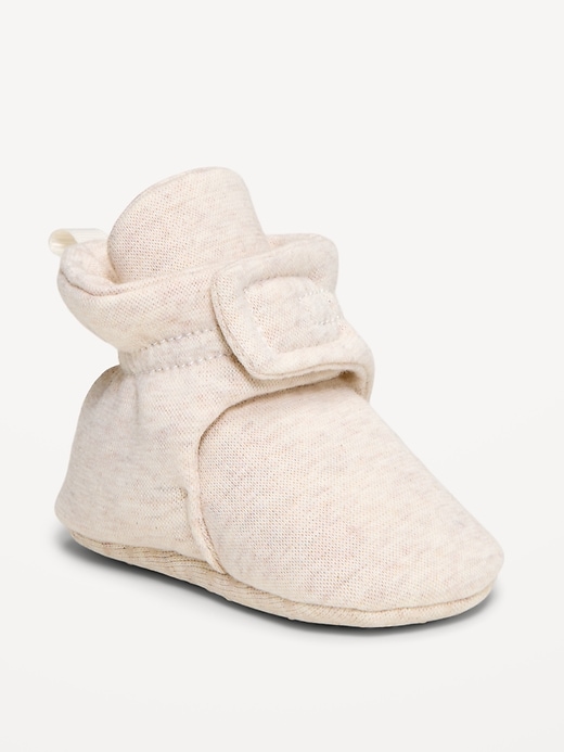 Image number 1 showing, Jersey-Knit Booties for Baby