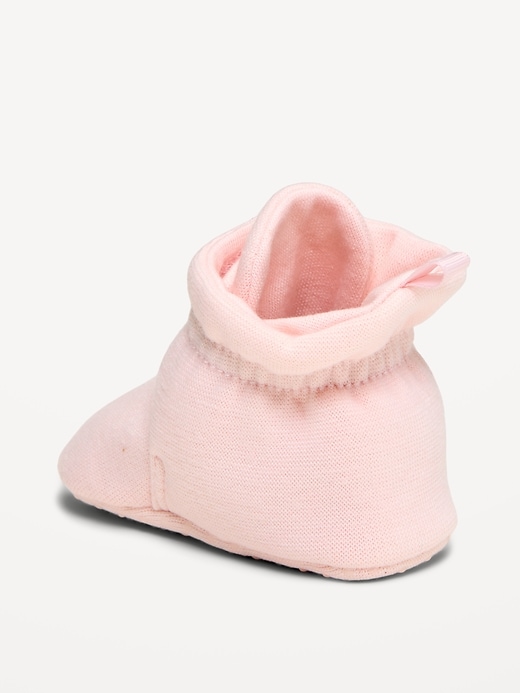 Image number 3 showing, Jersey-Knit Booties for Baby