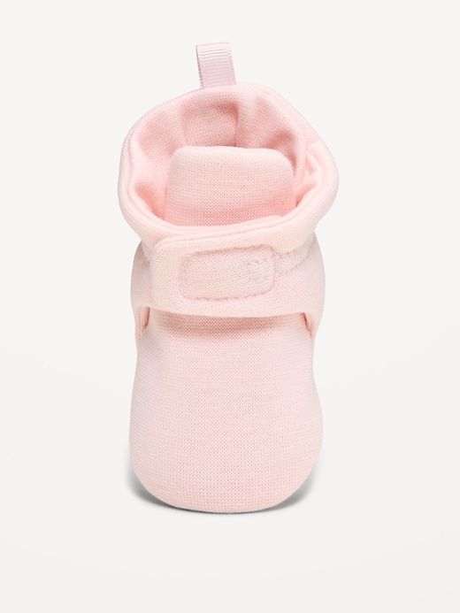 Image number 2 showing, Jersey-Knit Booties for Baby