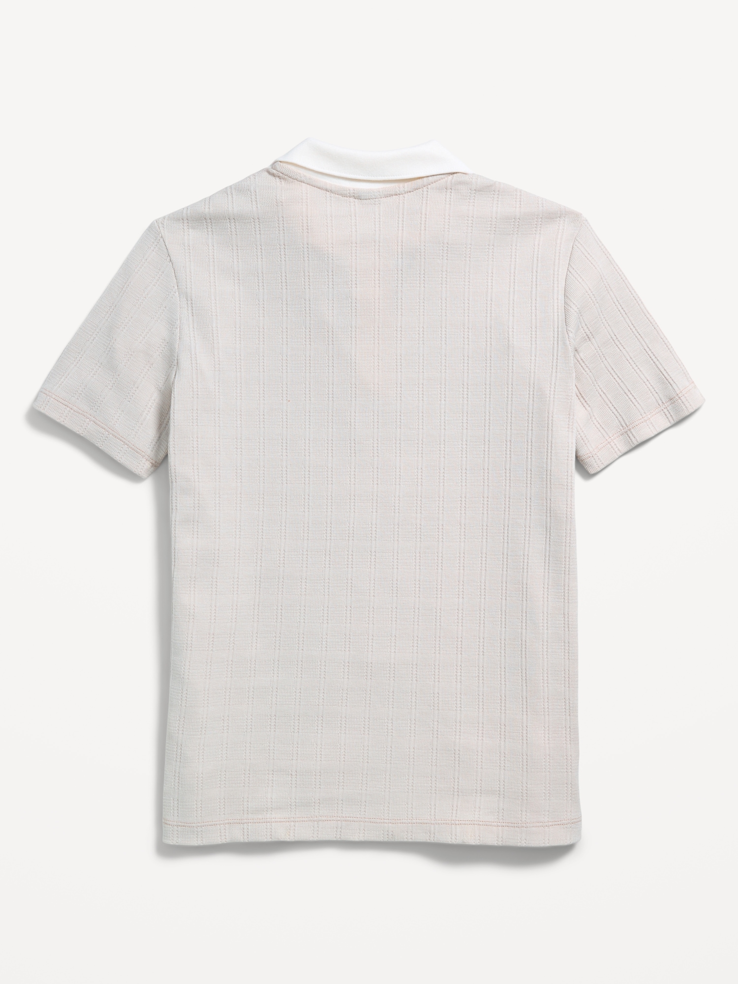 Short-Sleeve Quarter-Zip Polo Shirt for Boys