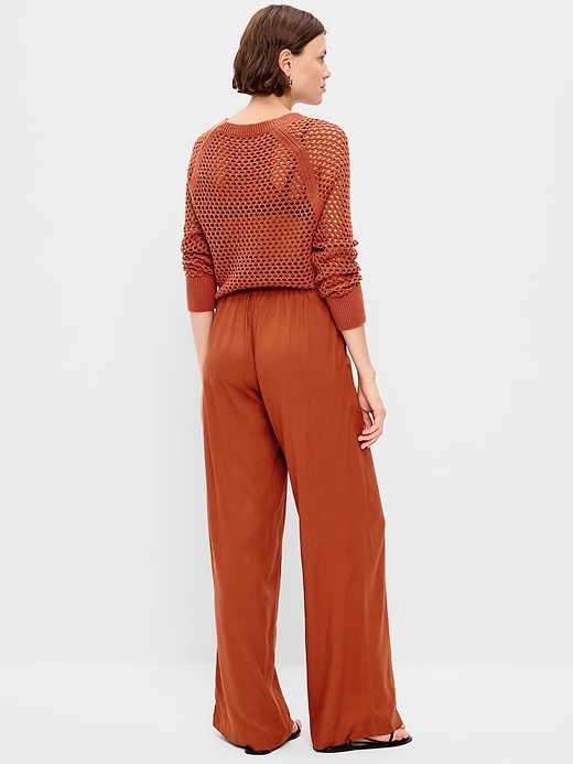 Image number 3 showing, High-Waisted Playa Wide-Leg Pants