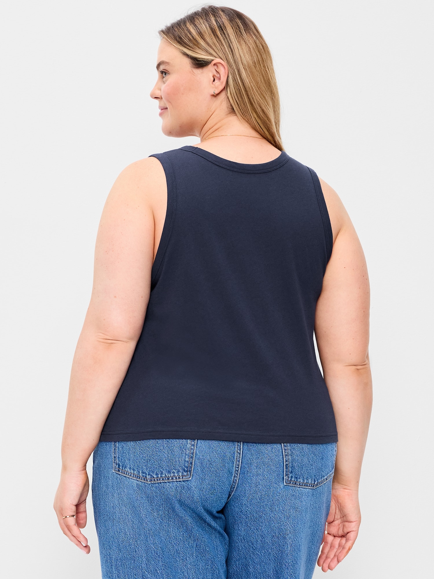 Image number 8 showing, Relaxed Scoop-Neck Tank Top