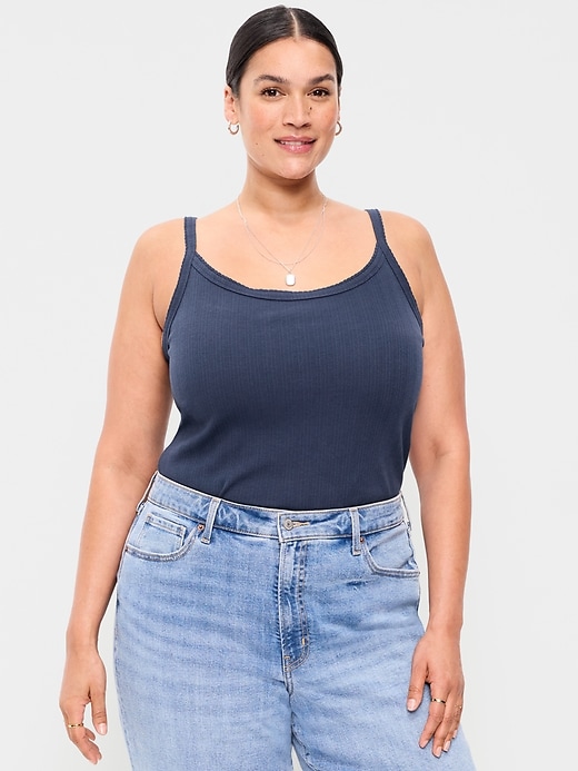 Image number 7 showing, Rib-Knit Cami Tank Top
