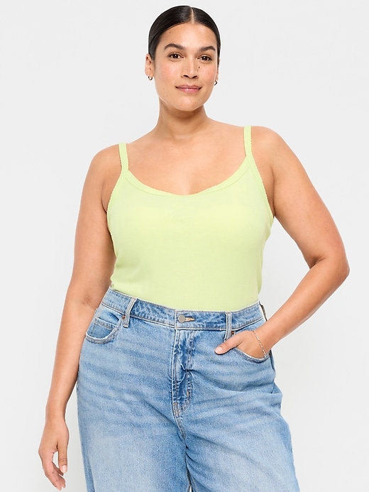 Image number 7 showing, Rib-Knit Cami Tank Top