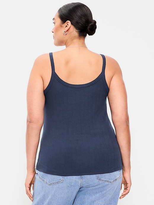 Image number 8 showing, Rib-Knit Cami Tank Top