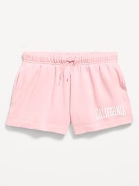 Image number 3 showing, High-Waisted Favorite Fleece Shorts for Girls