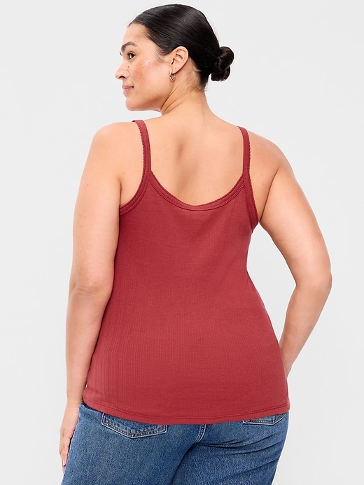 Image number 8 showing, Rib-Knit Cami Tank Top