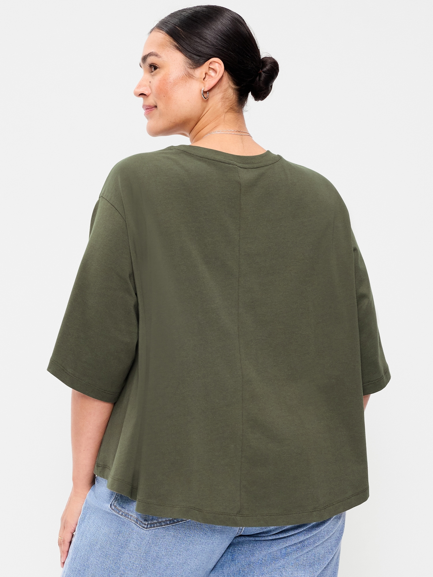 Short-Sleeve Trapeze T-Shirt