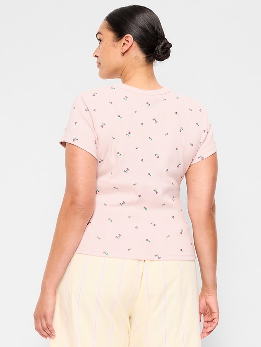 Image number 9 showing, Snug Crop T-Shirt